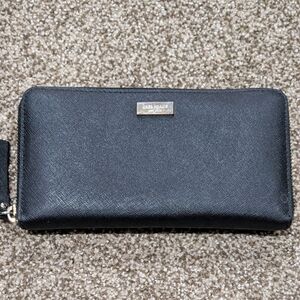 KATE SPADE Newbury Lane Neda Zip Continental Leather Wallet Clutch